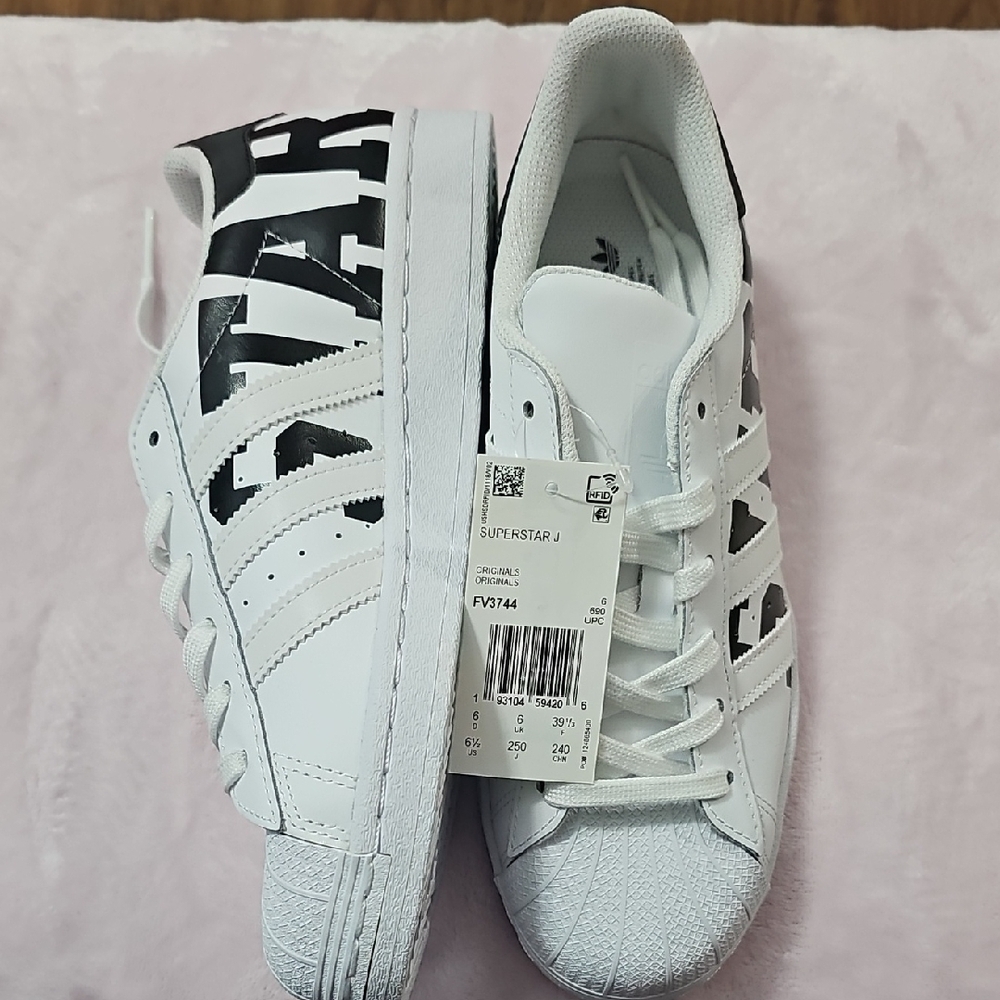 adidas Superstar White Black Sneakers